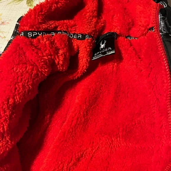 Spyder Black and Red Kids snowsuit new with tags - Picture 9 of 9